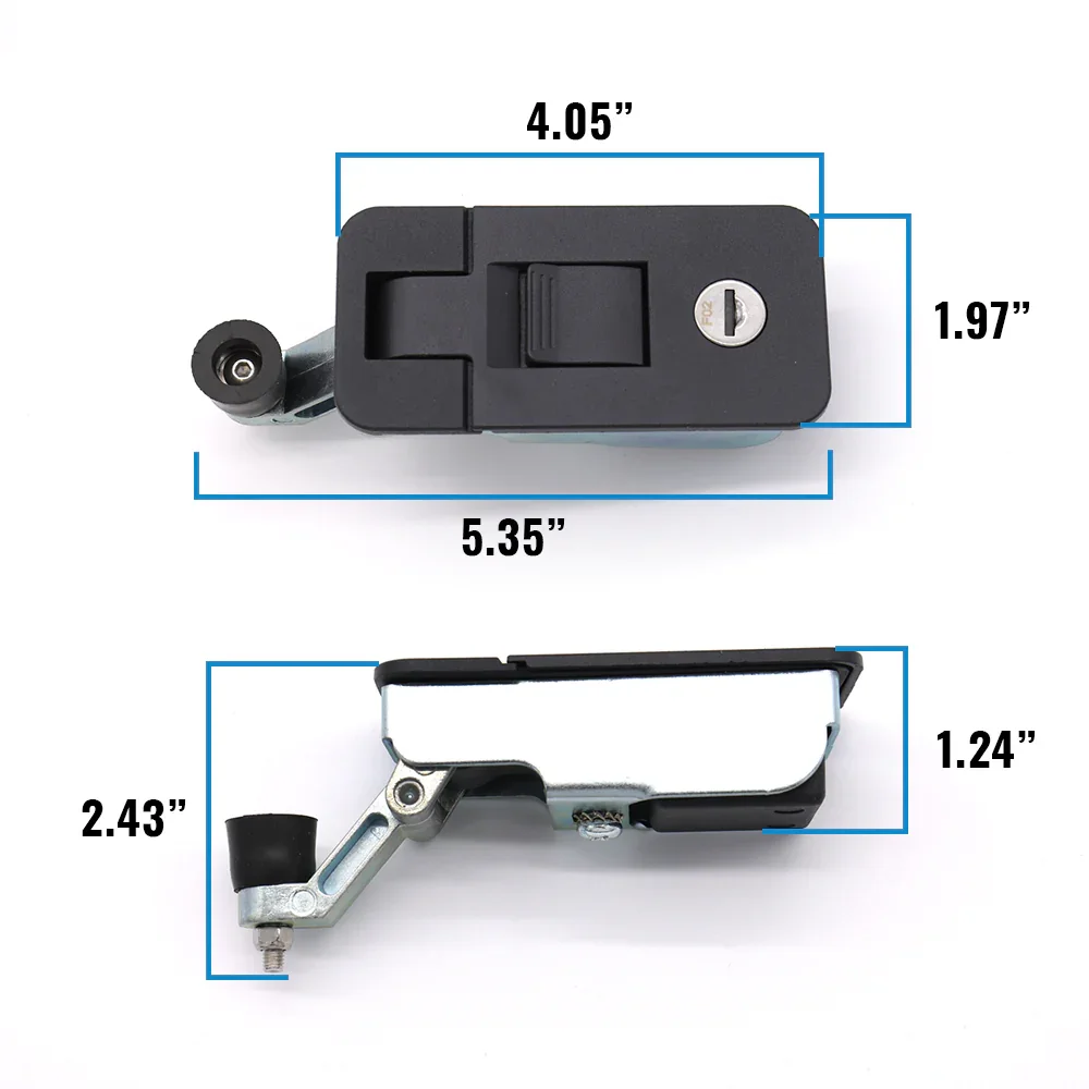 A Pair of Replacement Locks + Keys for MB / MR Retractable - Image 2