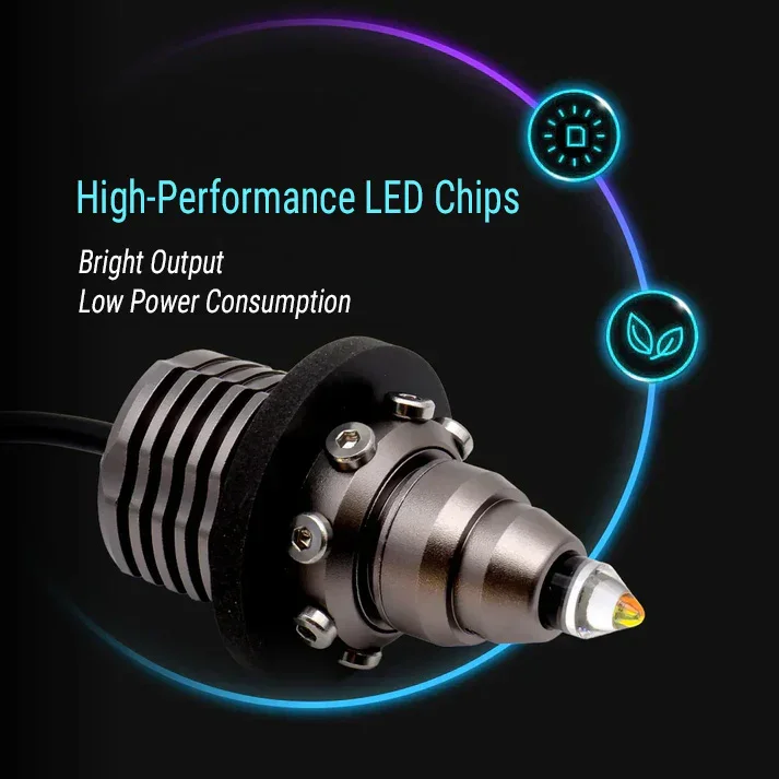 Detachable Resistor CANBUS LED Turn Signal Light Bulbs Bullet-Shaped - Image 15