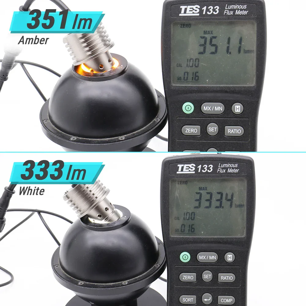 Detachable Resistor CANBUS LED Turn Signal Light Bulbs Bullet-Shaped - Image 3