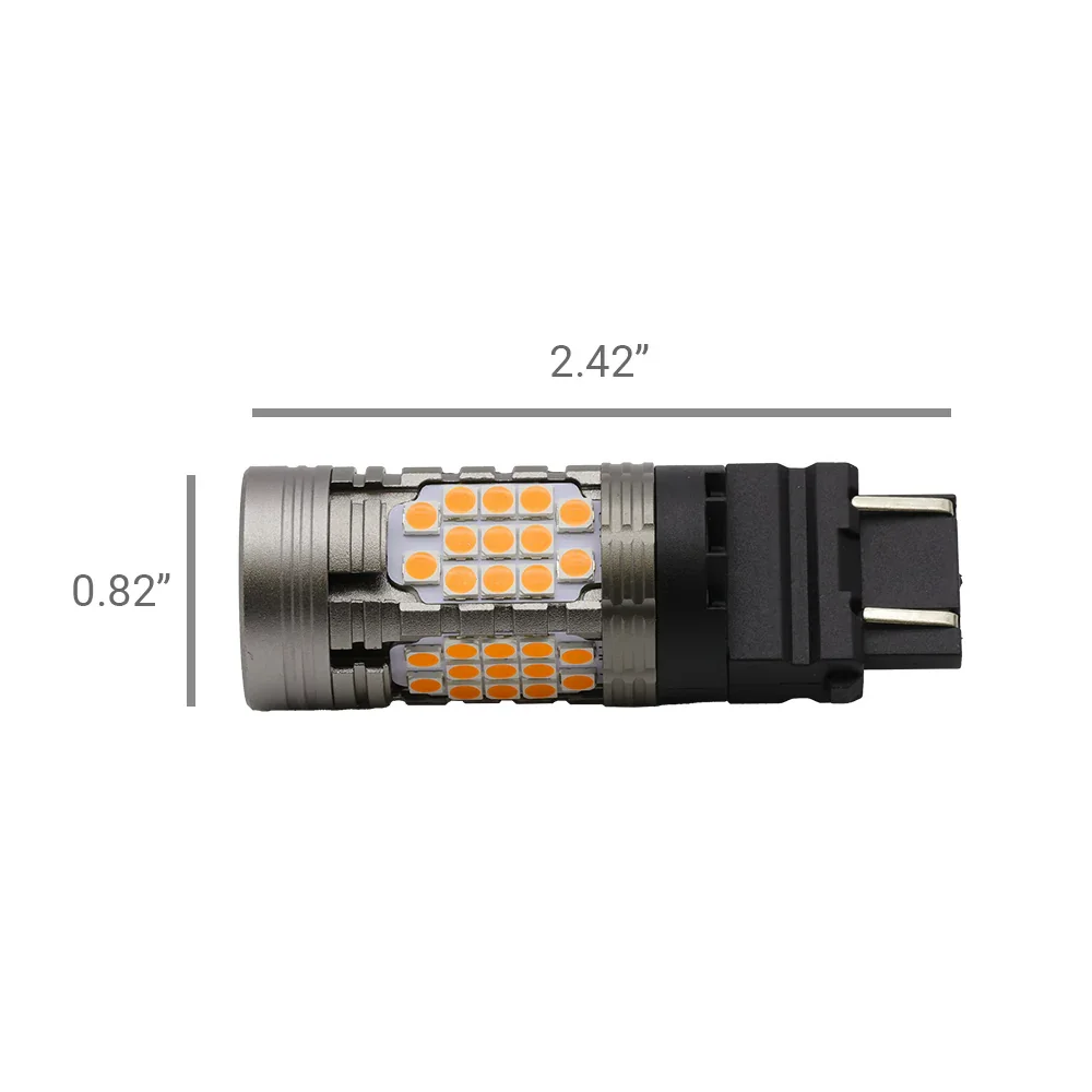 All-in-One CANBUS Amber LED Light Bulbs for Turn Signal Light - Image 8
