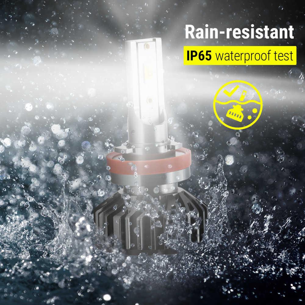 CSP-V2 Series Fog Light LED Bulbs Triple Color White/Amber (H11 H8 H9) - Image 3