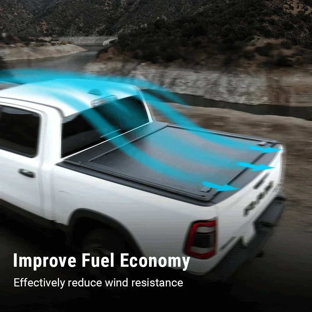 Explore Starter Kit - MR Retractable PRO Tonneau Cover + 8 Pcs Truck Bed Light Kit - Image 11