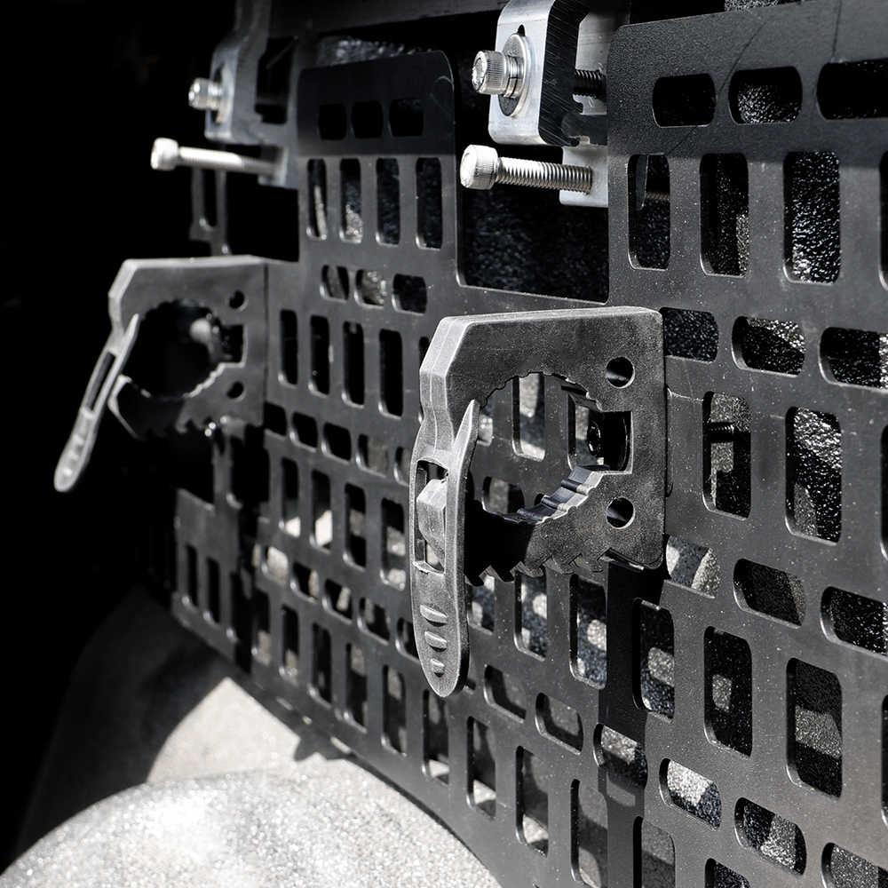 2 pcs Ford F-150 Stainless Steel Bedside Mounting Molle Panels - Image 10