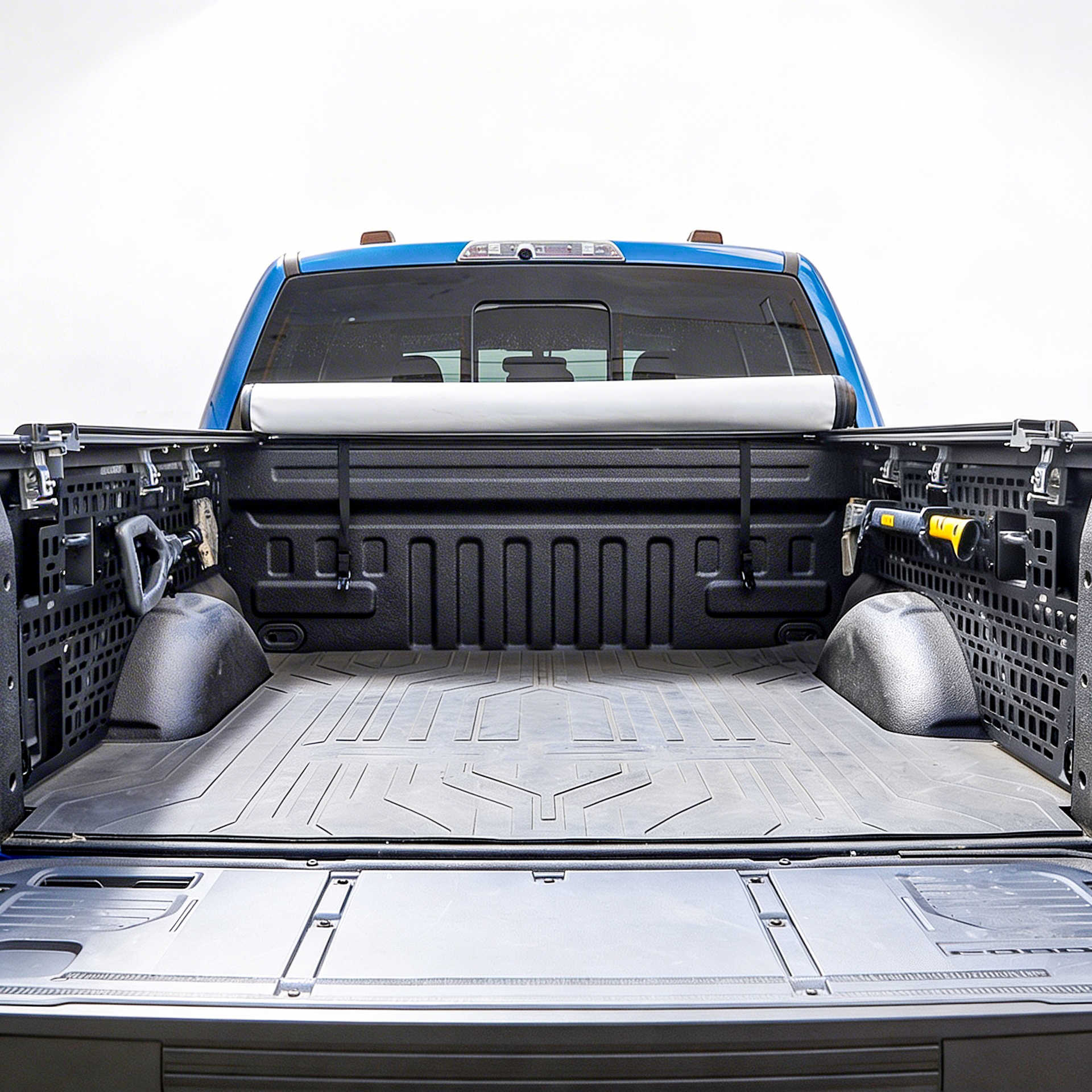 2 pcs Ford F-150 Stainless Steel Bedside Mounting Molle Panels - Image 11