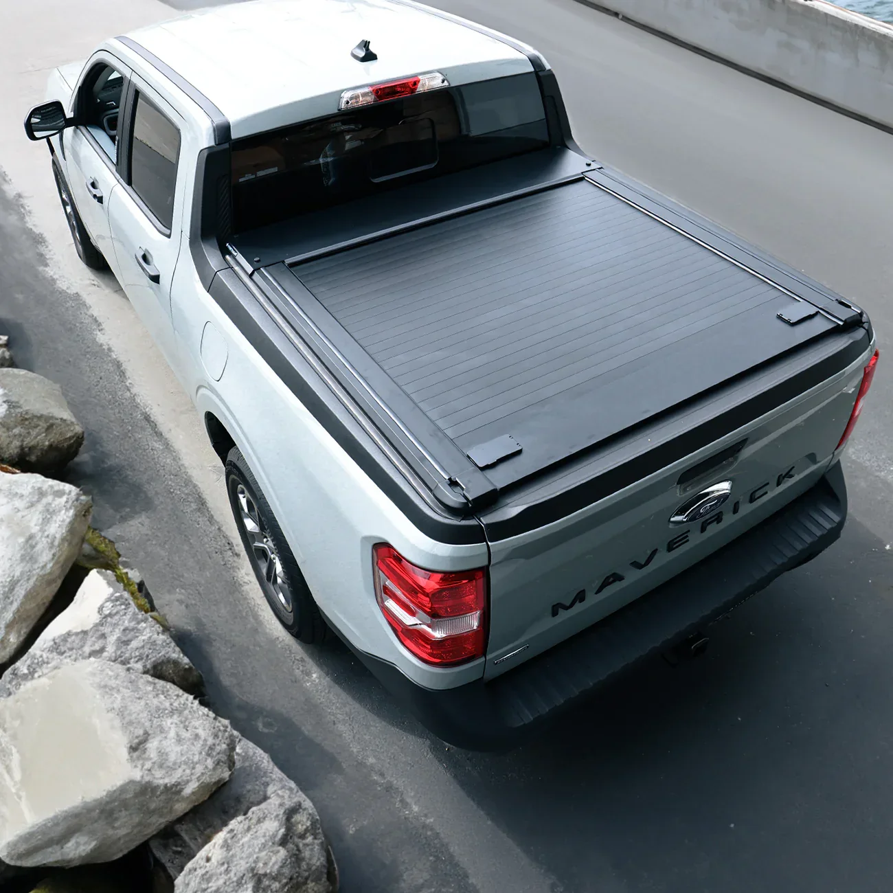 Ford Maverick (4.5ft Bed) MR Retractable PRO Tonneau Cover - Image 3