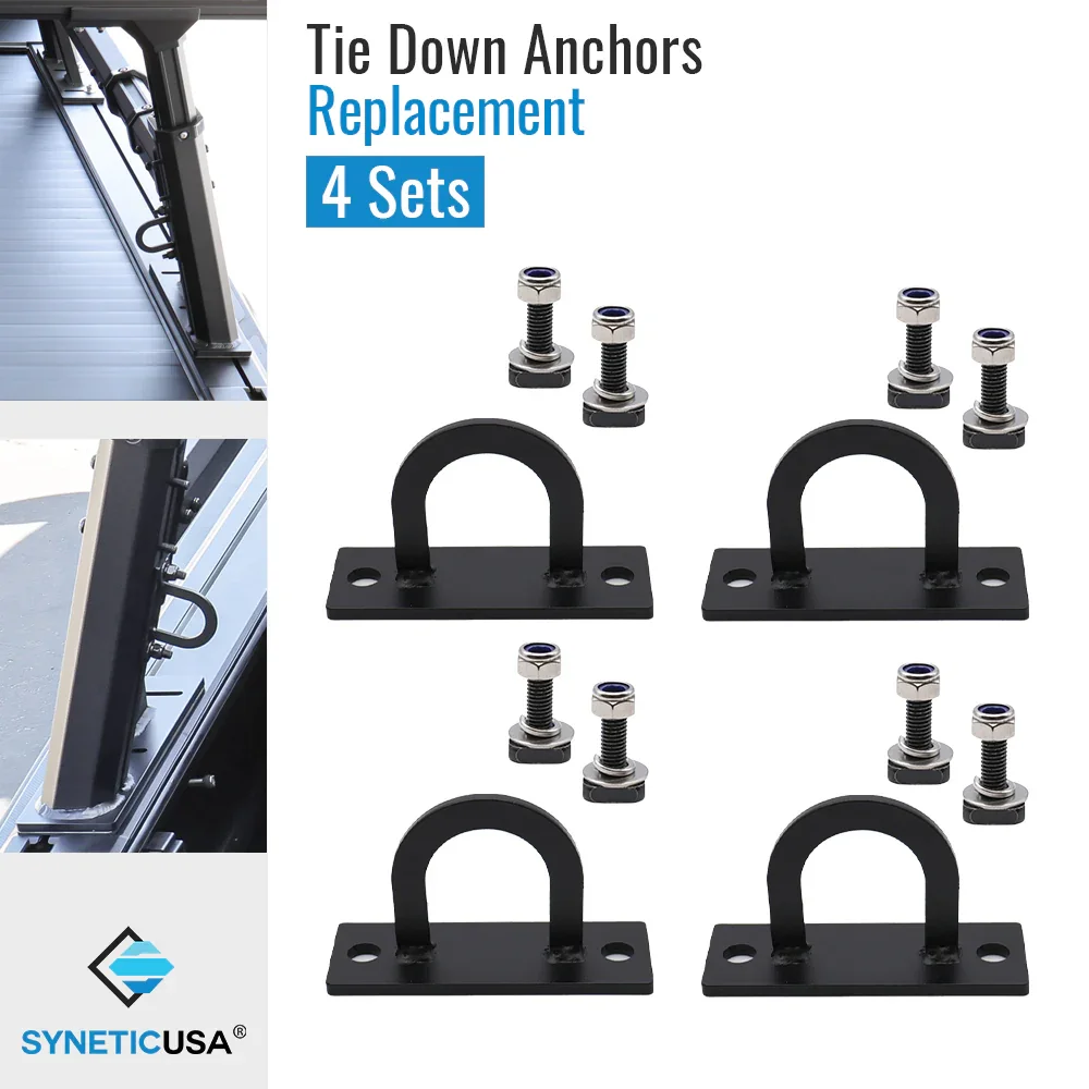 Extra Four Sets of Aluminum Tie Down Anchors For Ladder Rack - Image 4