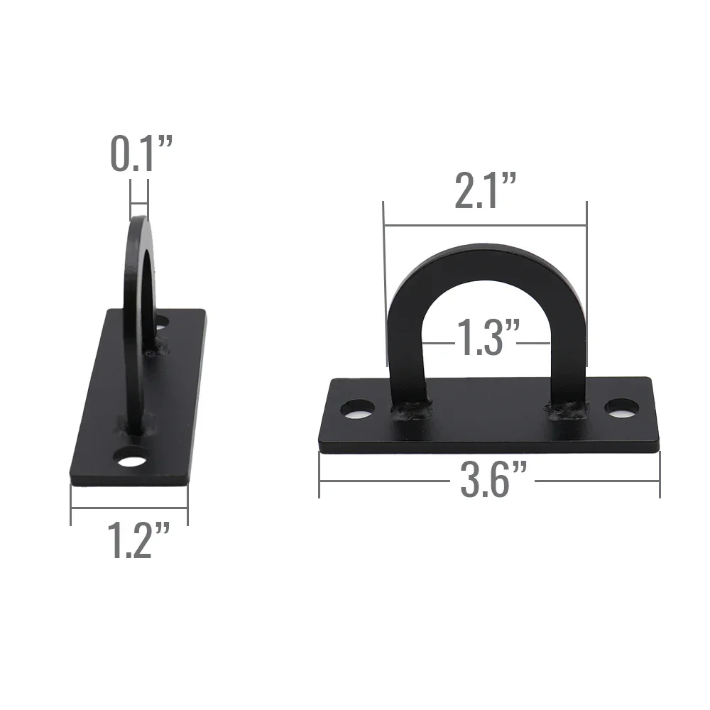 Extra Four Sets of Aluminum Tie Down Anchors For Ladder Rack - Image 5