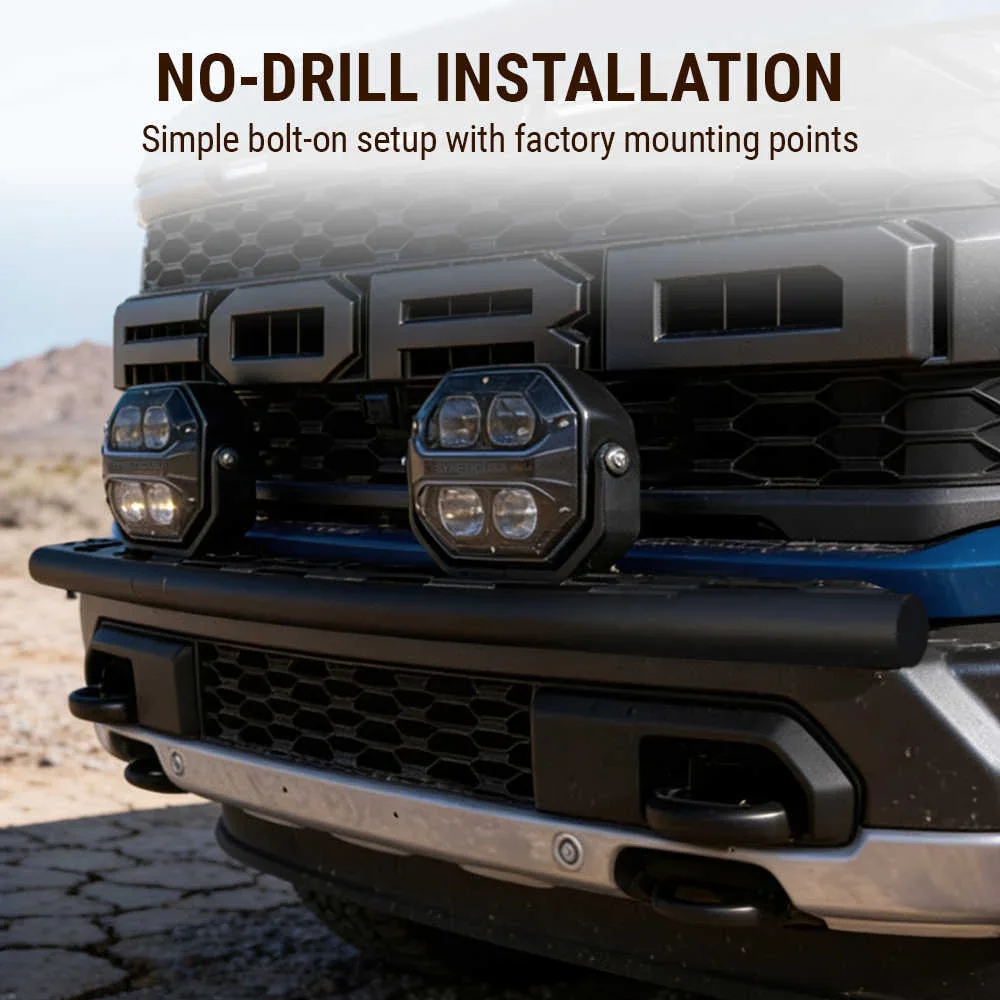 Front Bumper Mounting Bar For Gen 3 Ford Raptor - Image 4