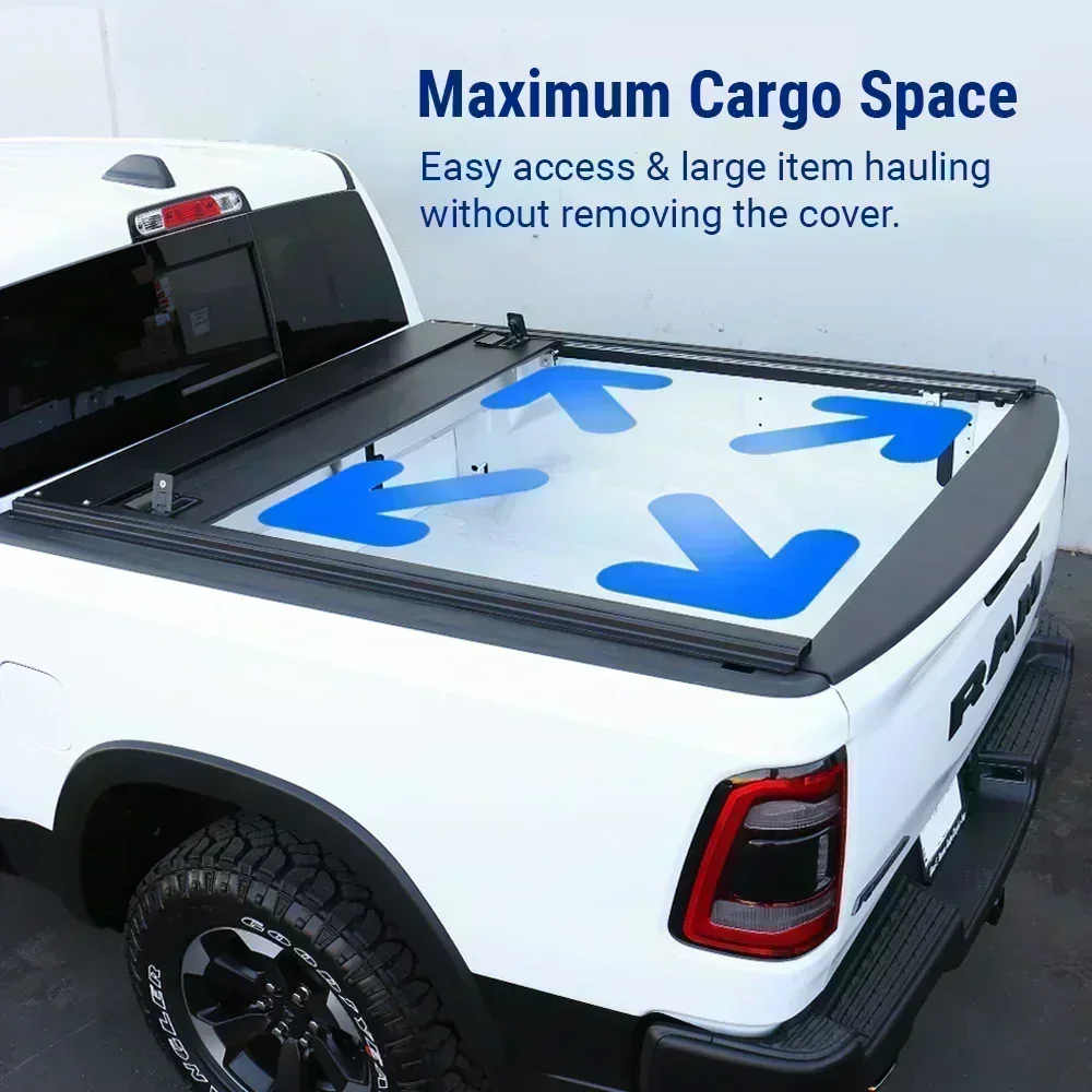 GMC Canyon (5ft Bed) MB Retractable Hard Tonneau Cover - Image 8