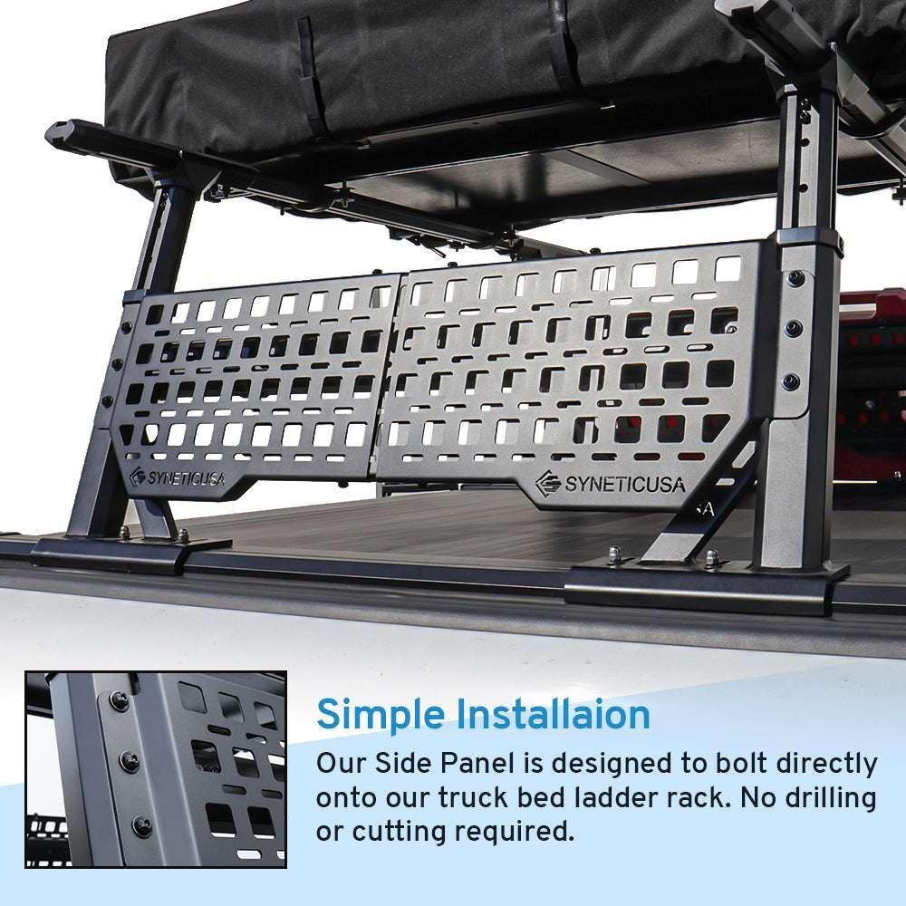 SYNETICUSA® Stainless Steel Ladder Rack Molle Panels Side Panels - Image 6