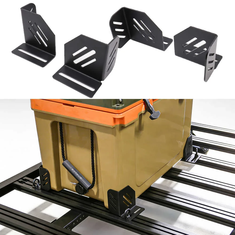 Powder Coated Stainless Steel Corner Bracket (Compatible With T-Slot Channel)