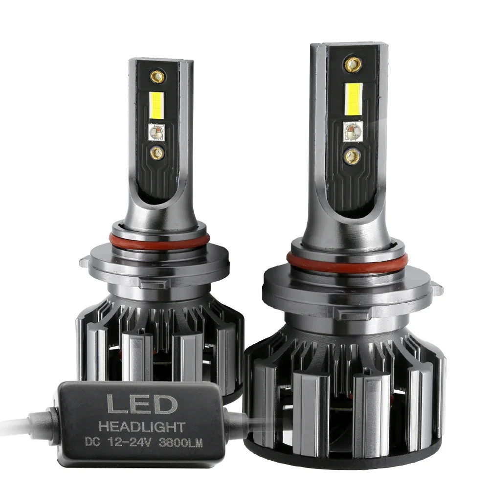 RGB LED CSP Headlight Fog Light Kit + Bluetooth Phone Control (9005 9006 H4 H7 H11)