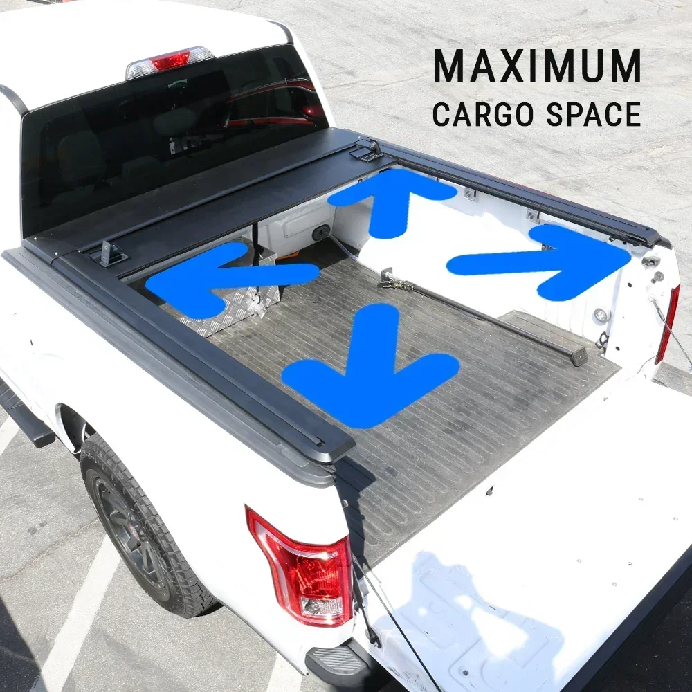 MR Manual Retractable PRO Tonneau Cover (8ft Bed) - Image 3