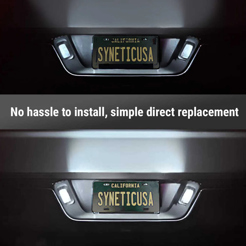 RAM Smoke Lens LED Tag License Plate Light Bulbs Assembly - Image 8