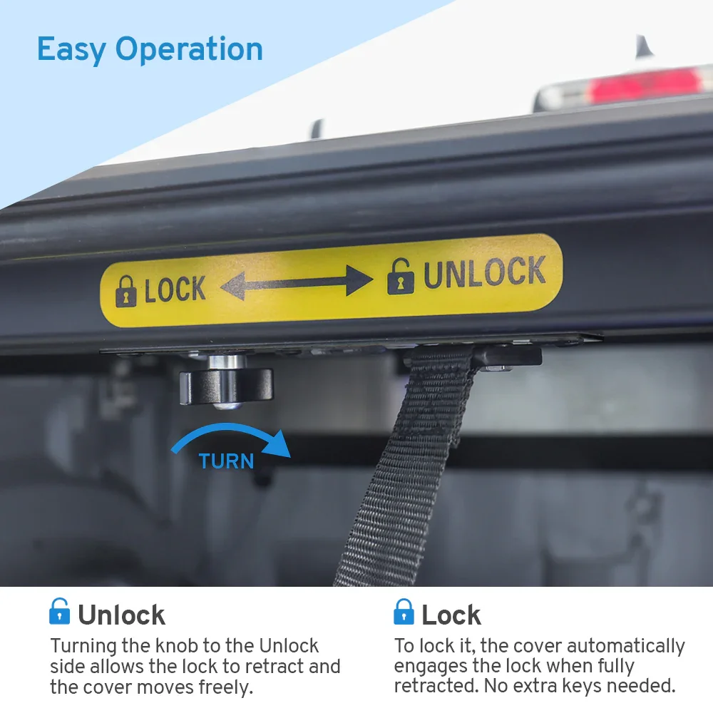 Ram 1500/2500/3500 RAMBOX (6.5ft Bed) AR Retractable PRO Hard Tonneau Cover - Image 3