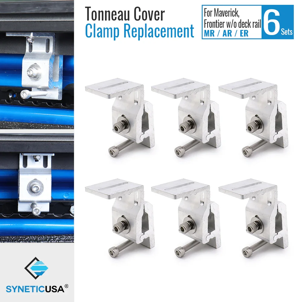 Six Sets of L-Clamps for MR / AR / ER Retractable Stainless Steel - Image 9