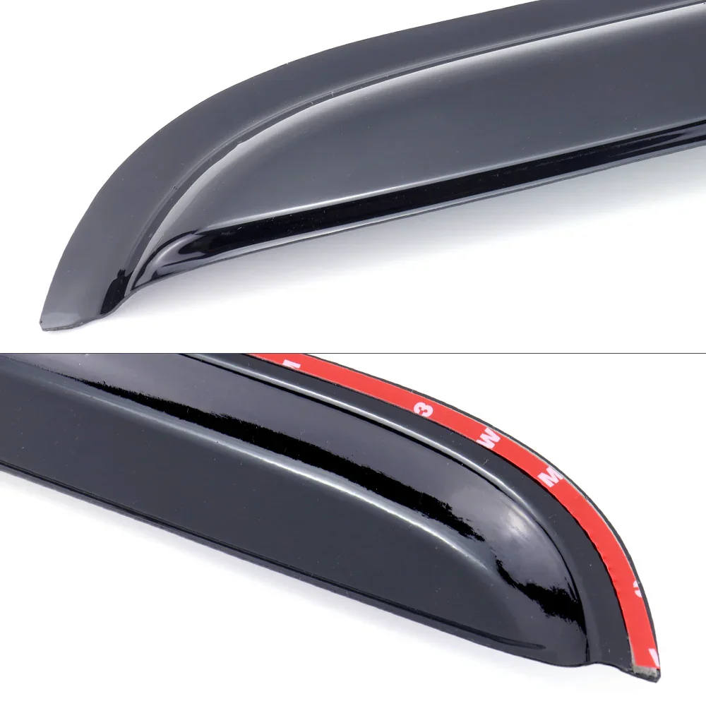 Smoke Window Visor For 2014 - 2018 Silverado 1500 Crew Cab - Image 3