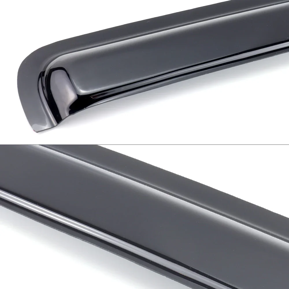 Smoke Window Visor For 2014 - 2018 Silverado 1500 Crew Cab - Image 4