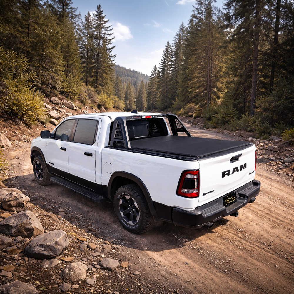 Off-Road Essential Duo - Soft Roll-Up Tonneau Cover + R9 Roll Bar - Image 3