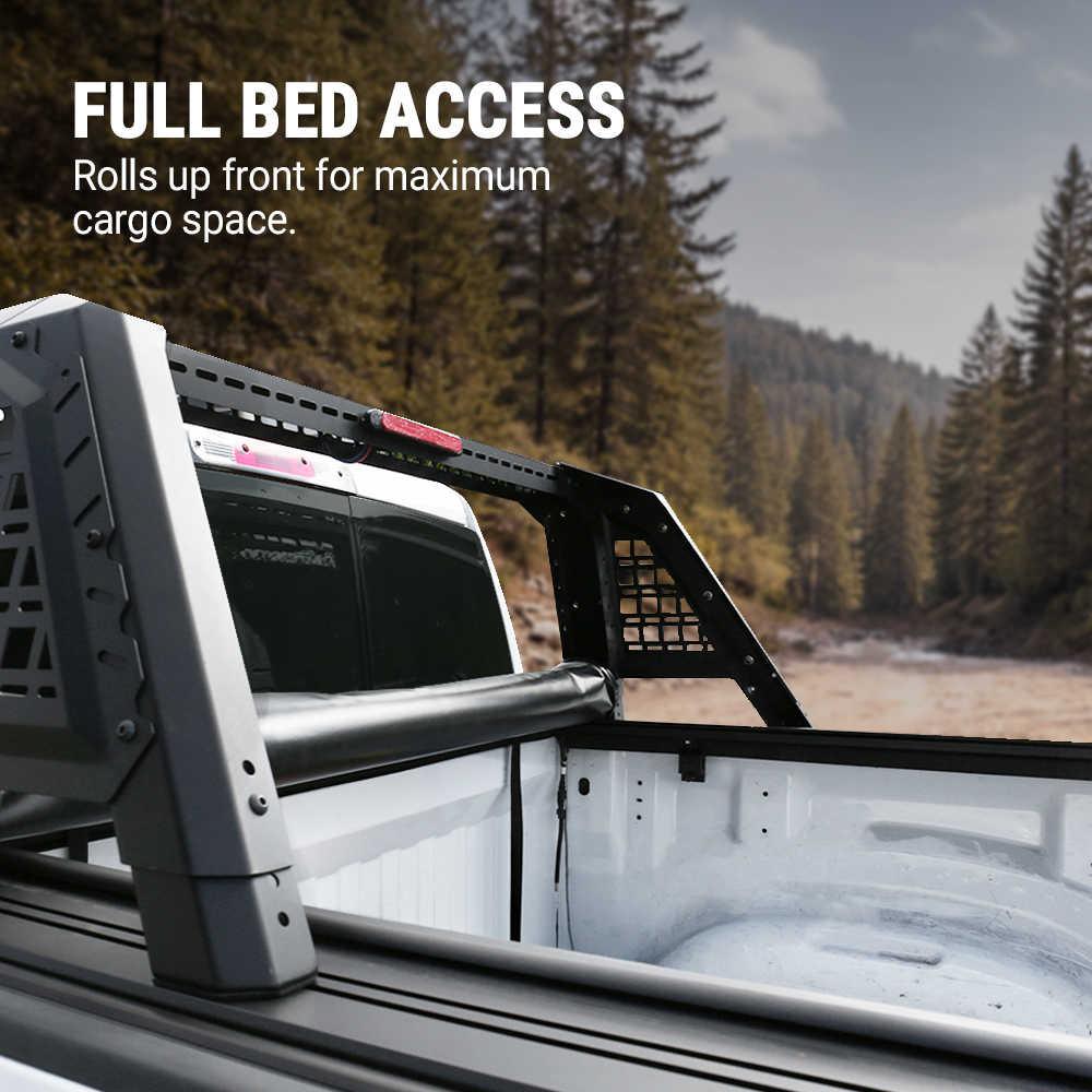 Off-Road Essential Duo - Soft Roll-Up Tonneau Cover + R9 Roll Bar - Image 5