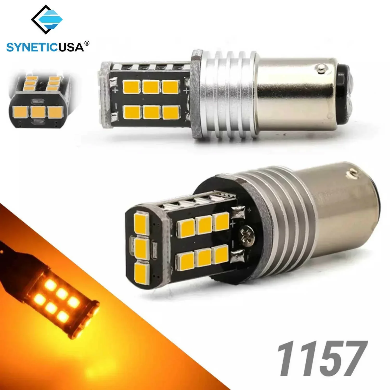 Stable Output 15-LEDs Turn Signal / Brake / Reverse / Parking Light Bulbs - Image 13
