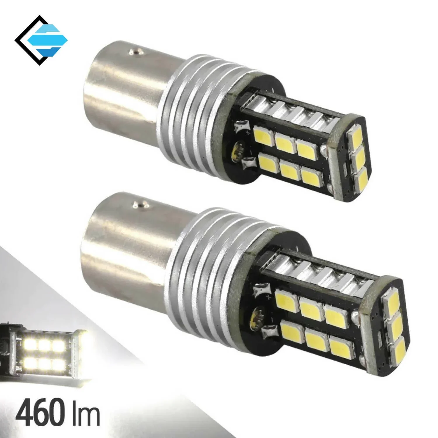 Stable Output 15-LEDs Turn Signal / Brake / Reverse / Parking Light Bulbs - Image 16