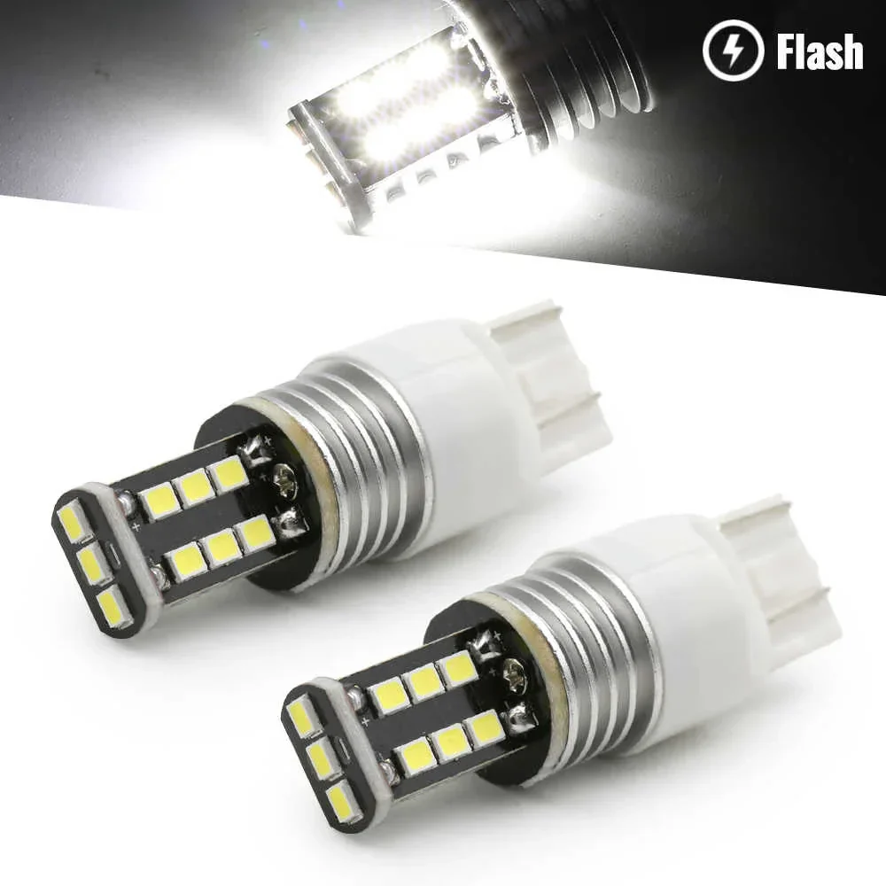Stable Output 15-LEDs Turn Signal / Brake / Reverse / Parking Light Bulbs - Image 21