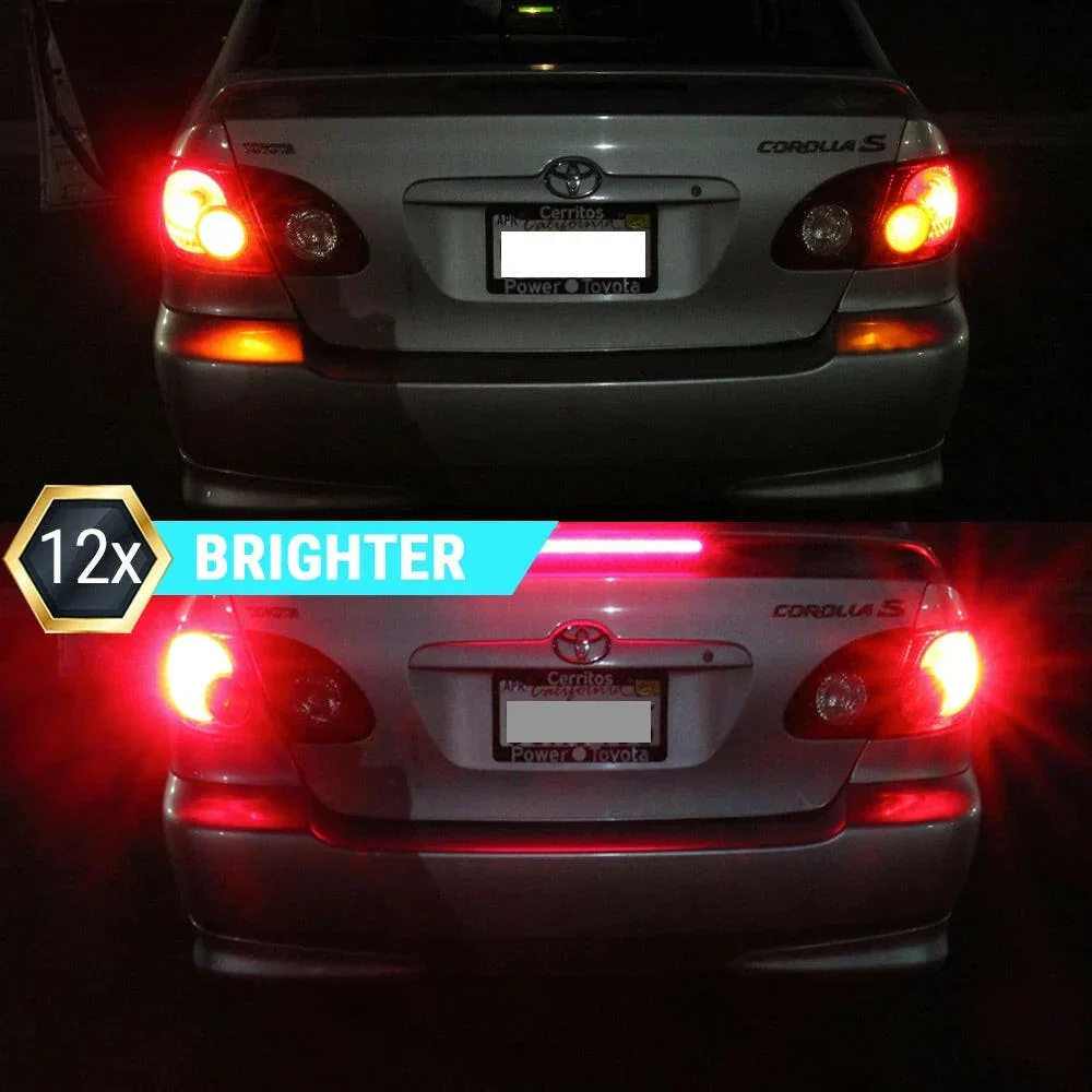Stable Output 15-LEDs Turn Signal / Brake / Reverse / Parking Light Bulbs - Image 4
