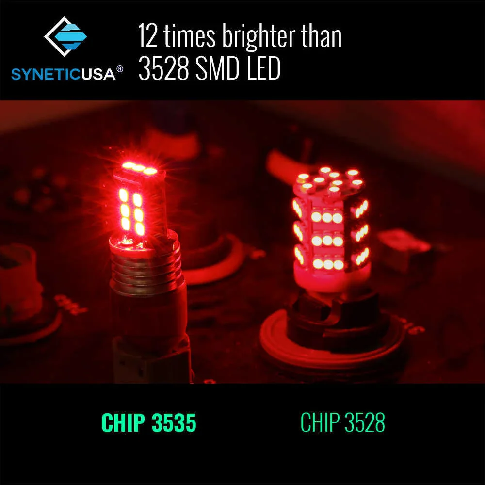 Stable Output 15-LEDs Turn Signal / Brake / Reverse / Parking Light Bulbs - Image 7