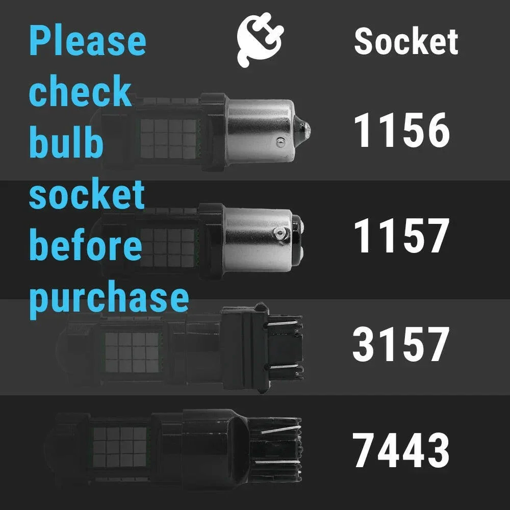 Stable Output 15-LEDs Turn Signal / Brake / Reverse / Parking Light Bulbs - Image 8