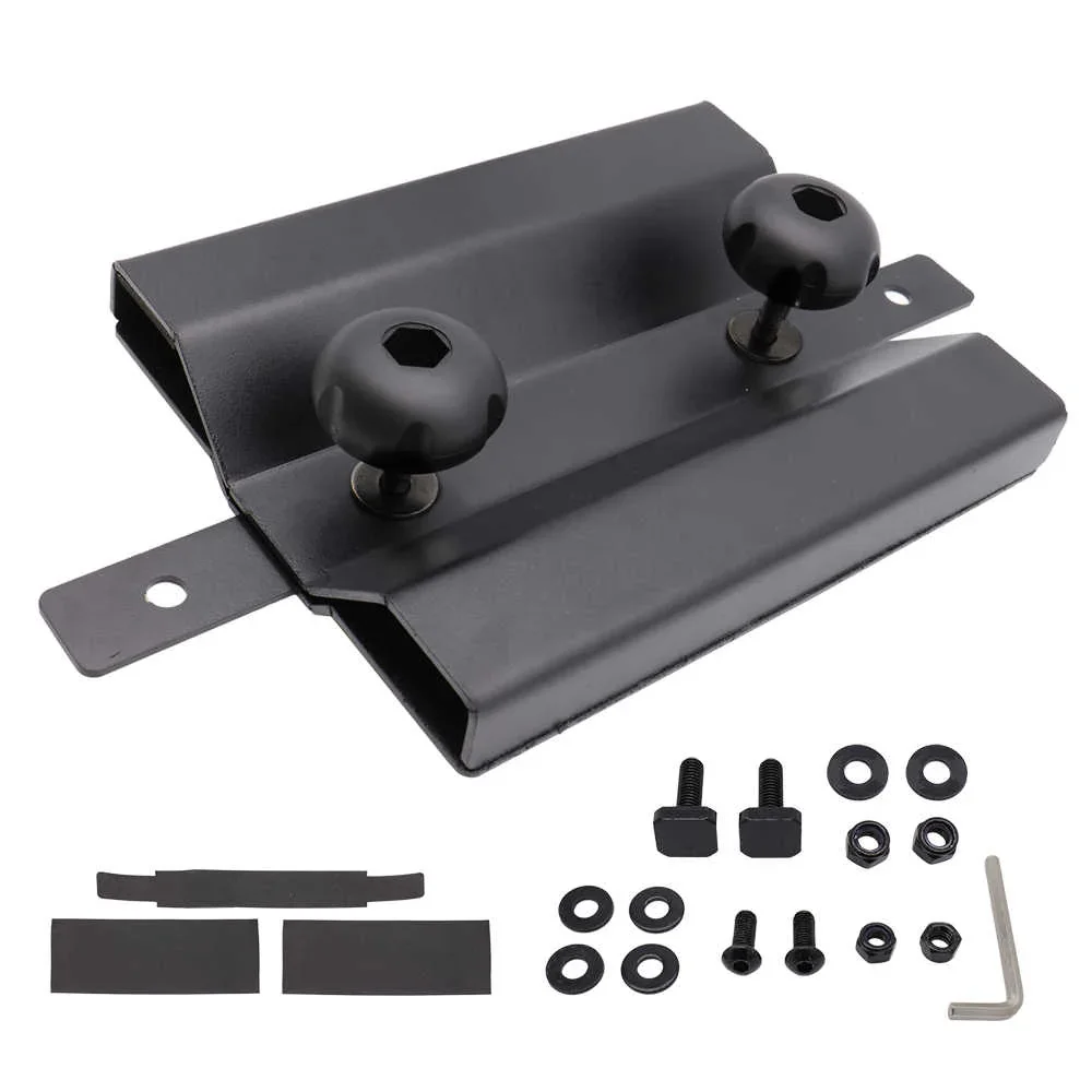 Powder Coated Stainless Steel Axe Shovel Accessory Holder (Compatible With T-Slot Channel) - Image 2