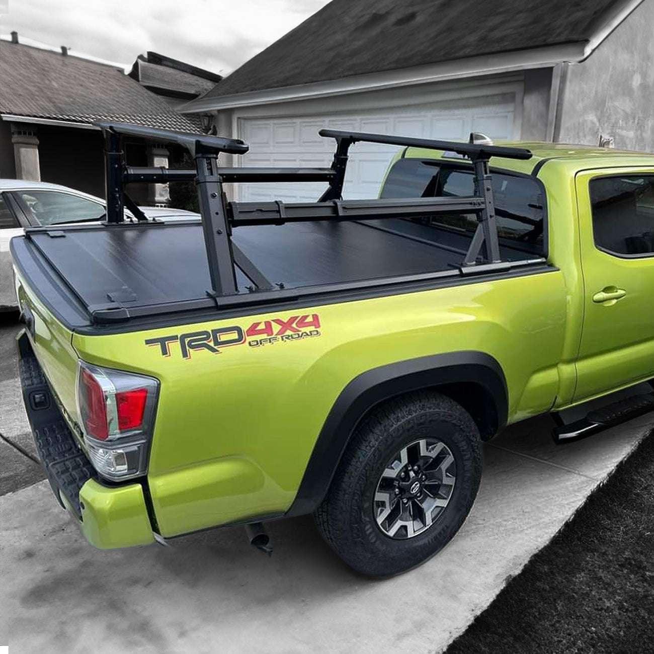 [2-in-1 Bundle] Toyota Tacoma Retractable Tonneau Cover w/ Rack System - Image 3