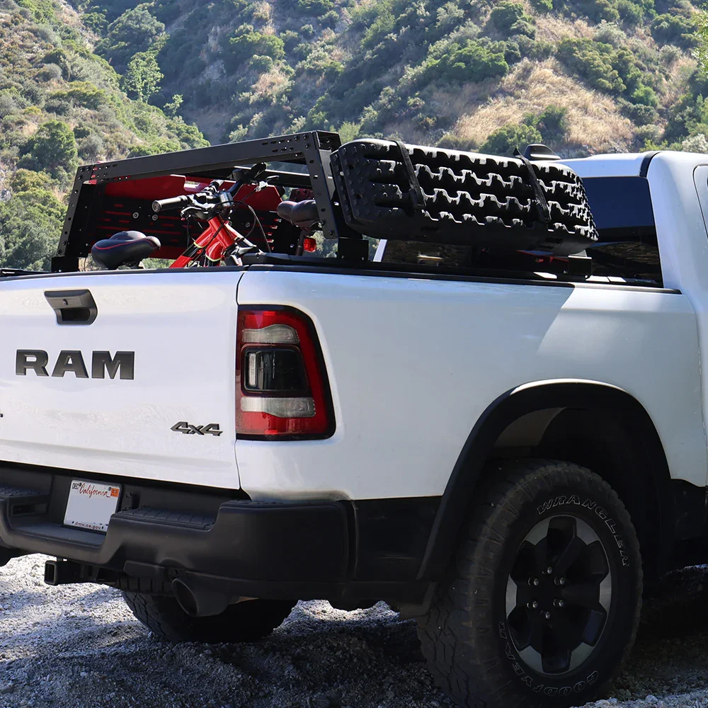 SYNETICUSA® R3 Off-Road-Built Stainless Steel Heavy Duty Truck Bed Overland Rack Kit - Image 3