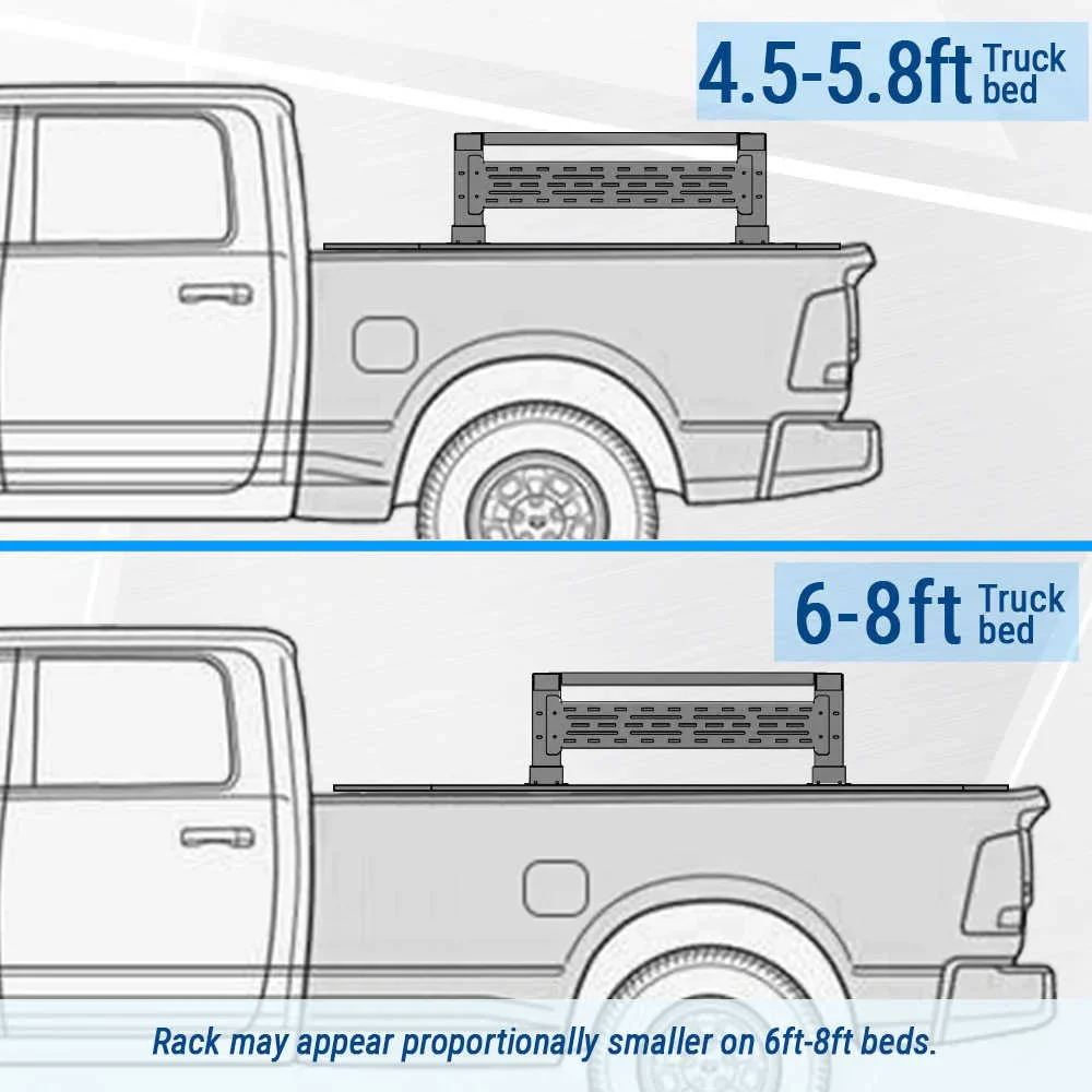 SYNETICUSA® R3 Off-Road-Built Stainless Steel Heavy Duty Truck Bed Overland Rack Kit - Image 8