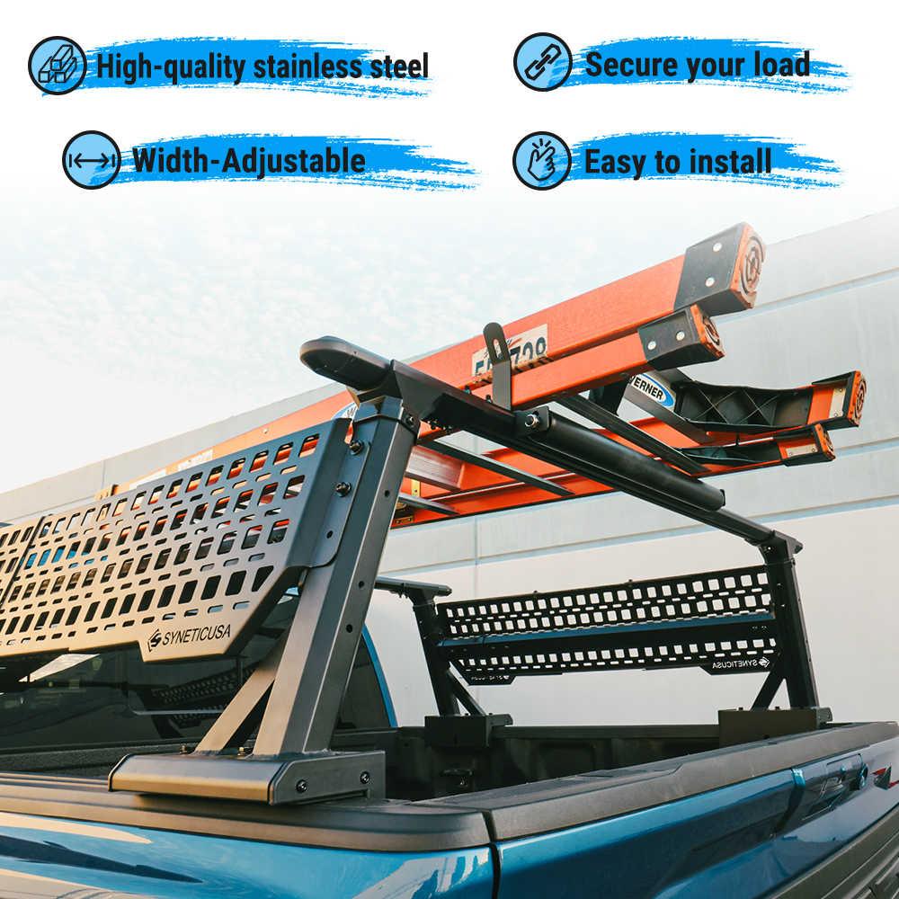 Load Stop T-Slot Crossbar Accessory with Secure Built-In Tie Down Handles - Image 4