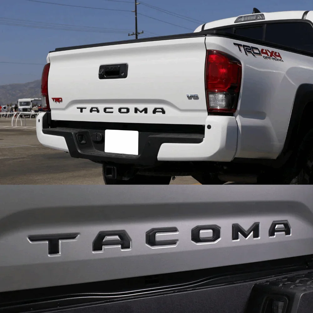 2014 - 2023 Tacoma Tailgate Letter Decal Matte Black - Image 2
