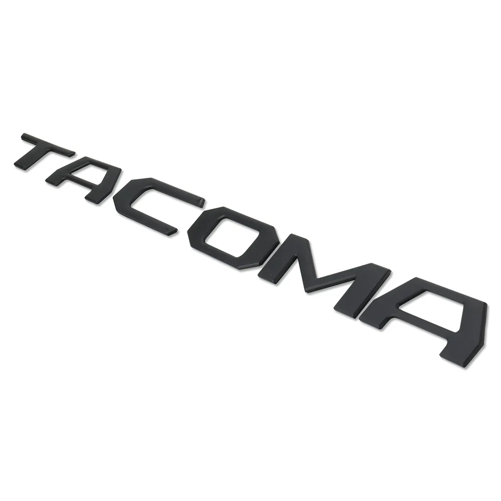 2014 - 2023 Tacoma Tailgate Letter Decal Matte Black - Image 5