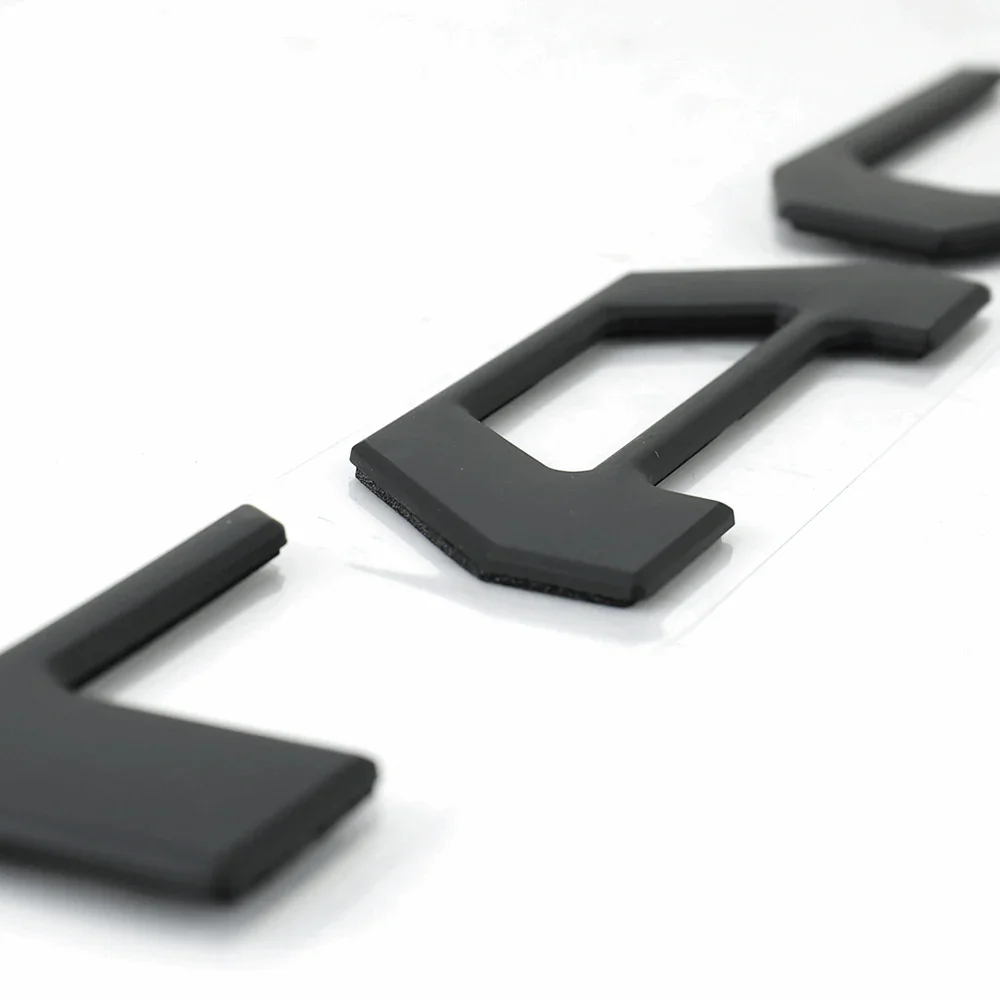 2014 - 2023 Tacoma Tailgate Letter Decal Matte Black - Image 7