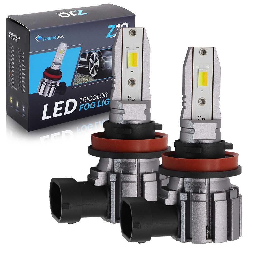 Triple Color LED Fog Light Yellow / White / Warm White (9005 9006 H11) - Image 9