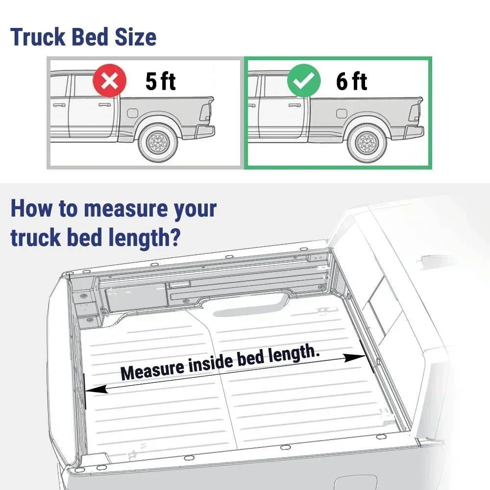 GMC Canyon (6ft Bed) MR Retractable PRO Tonneau Cover - Image 12