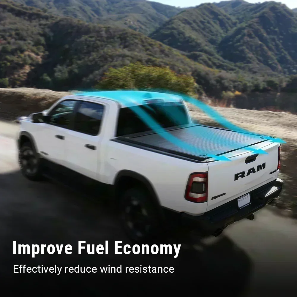 GMC Canyon (5ft Bed) MB Retractable Hard Tonneau Cover - Image 5
