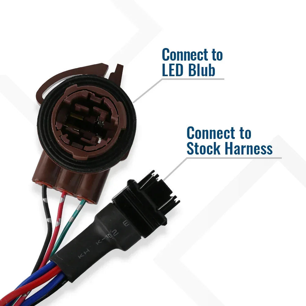 2 pcs of 6ohm 50Watt LED Load Resistor w/ Sockets - Image 2
