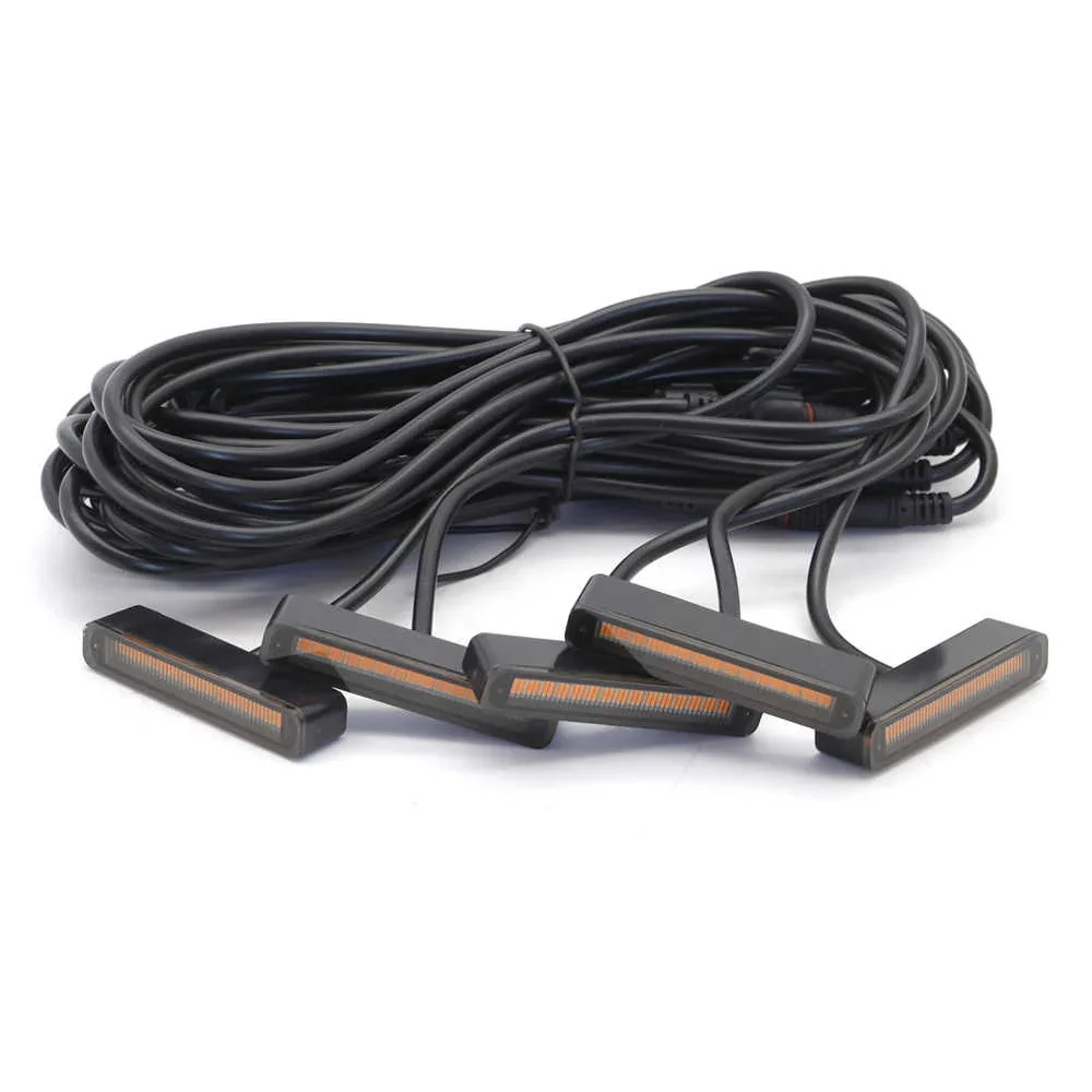 Universal Front Grille LED Light Kit - Amber Pods - Image 12