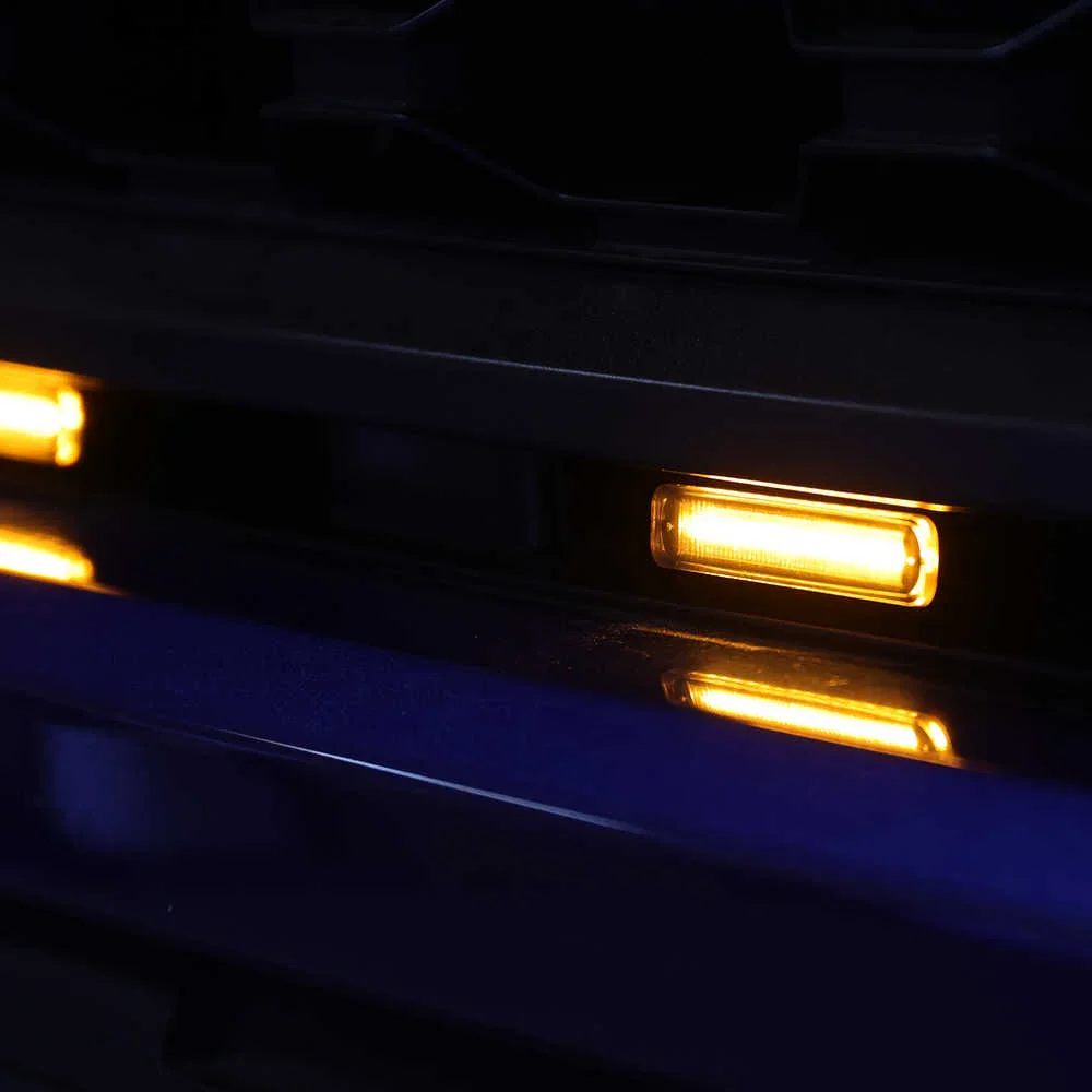 Universal Front Grille LED Light Kit - Amber Pods - Image 7