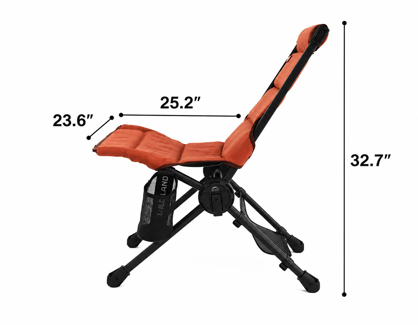 Wild Land MTS-X Chair Portable Aluminum Frame Camping Chair - Image 8