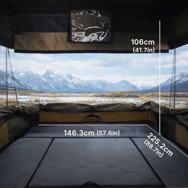 [Local Pickup] Wild Land WingmanX 2-3 People Electrical Roof Top Tent - Image 12